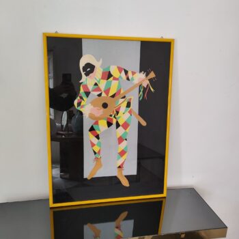 Framework Harlequin painting colorful 80s - Image 5