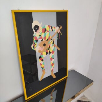 Framework Harlequin painting colorful 80s - Image 4