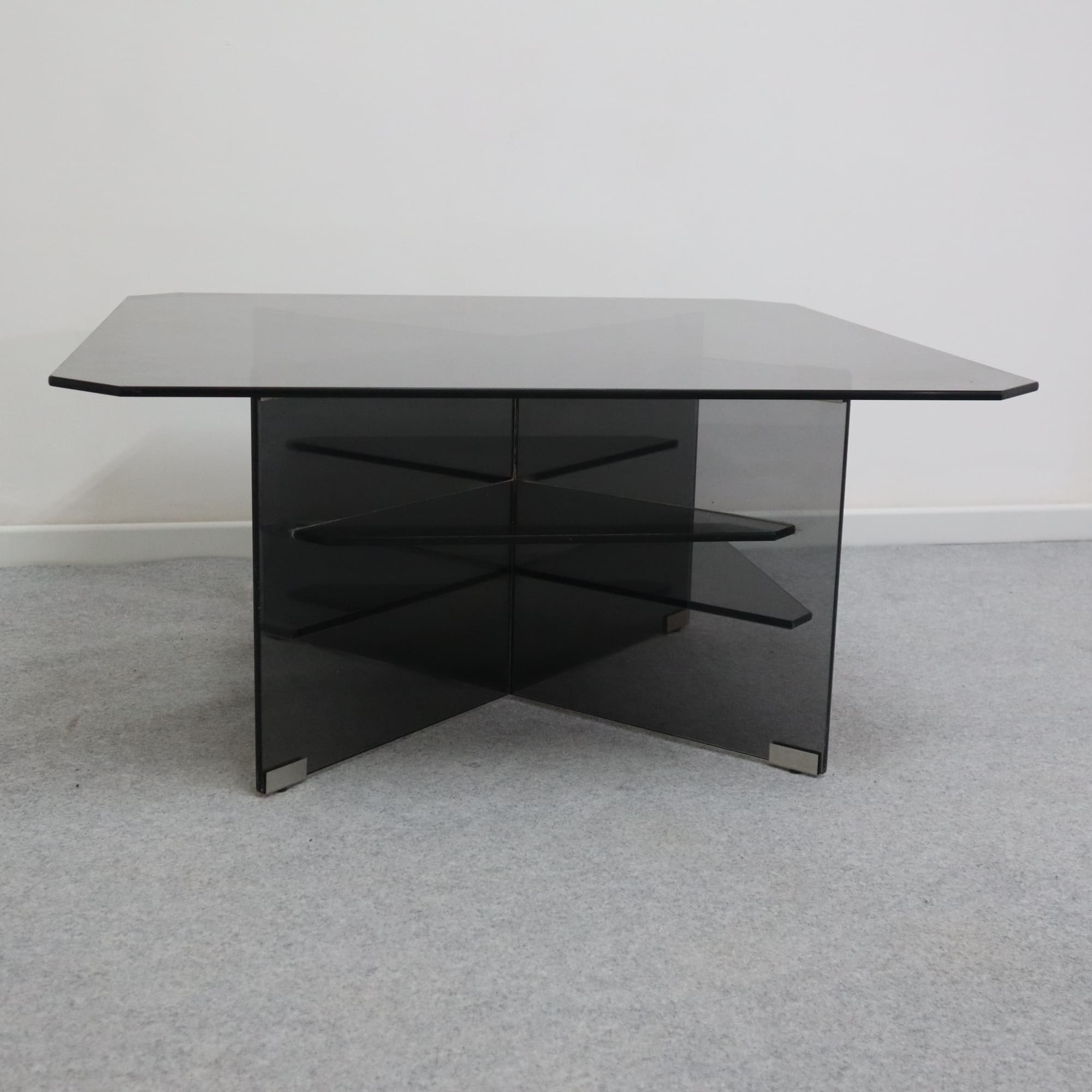 visionidepoca-visioni-depoca-smoked-glass-coffee table-70s-gallotti-radice-furniture-design-vintage-made-italy-1