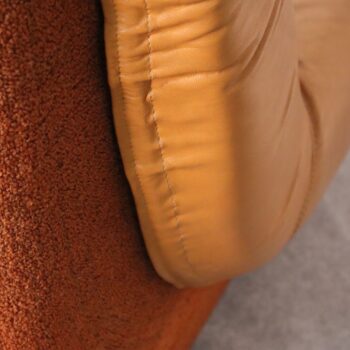 Italian Modular Sofa in Leather Five Modules, by Lev & Lev, 1970s - Image 4