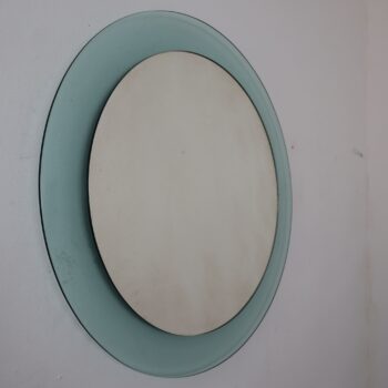 Specchio rotondo verde nilo by Veca, Italy, anni 70 - immagine 6