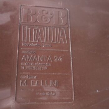 B&B Italia Amanta 24 armchair, 1970s - Image 8