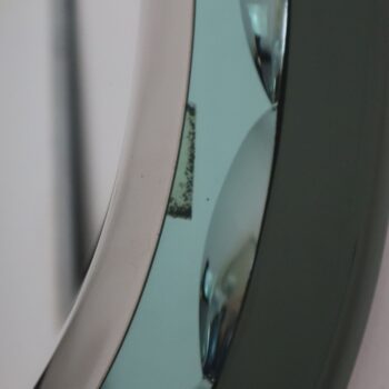 Specchio ovale tre livelli nello stile Cristal Art, Italia, anni 60 - immagine 4