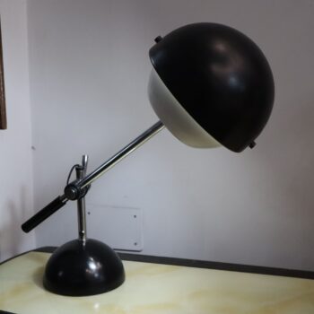 Black and chrome table lamp in the style of Gino Sarfatti for Flos 60s - Image 6