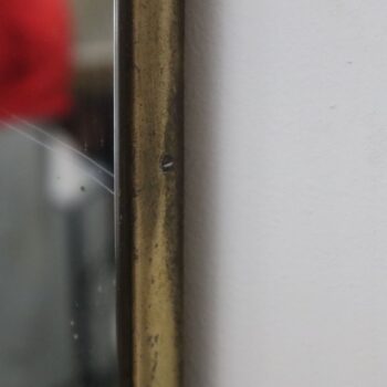 Mid-Century Modern Brass Mirror, Gio Ponti, Italy, 1950 - Image 6