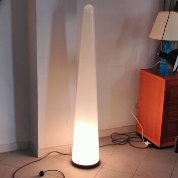 Lampada da terra in vetro di Murano di Giusto Toso per Leucos, Italia, anni '70 - immagine 4