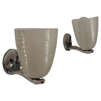 Applique in vetro di Murano Art Deco di Carlo Scarpa Venini, anni 30