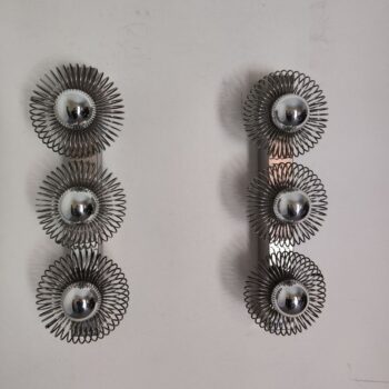 Rara coppia di applique di Philippe Rogier per Oxar, Francia, anni '70 - immagine 5