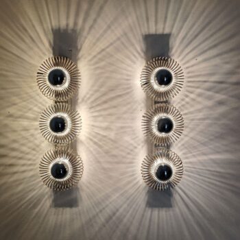 Rara coppia di applique di Philippe Rogier per Oxar, Francia, anni '70 - immagine 4