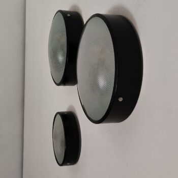 Set di 3 Applique o Plafoniere di Gino Sarfatti per Arteluce, Italia, Anni '50 - immagine 5