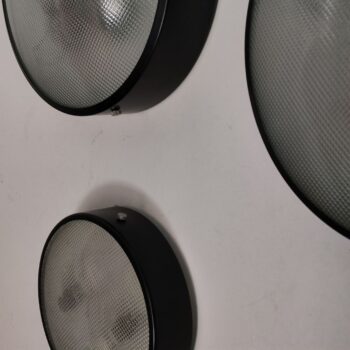 Set di 3 Applique o Plafoniere di Gino Sarfatti per Arteluce, Italia, Anni '50 - immagine 4