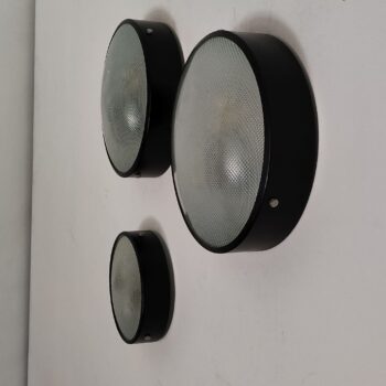 Set di 3 Applique o Plafoniere di Gino Sarfatti per Arteluce, Italia, Anni '50 - immagine 3