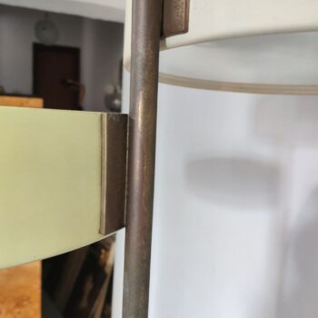 Lampada da terra in ottone di metà secolo moderno di Bruno Gatta per Stilnovo, Italia, anni '50 - immagine 7