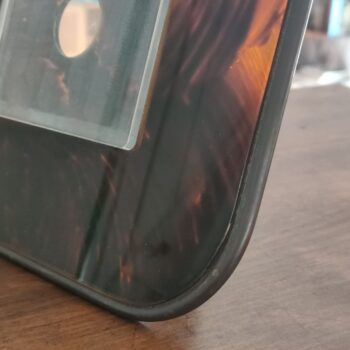 Cornice per foto in bachelite e lucite effetto tartaruga, Italia, anni '70 - immagine 5