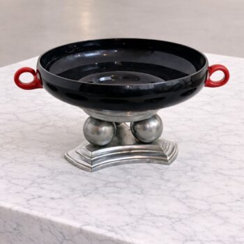 Set da macedonia in vetro Art Déco di Napoleone Martinuzzi per Venini - immagine 3