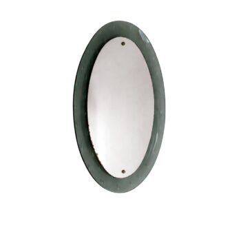 Specchio da parete italiano anni '60 di Cristal Arte