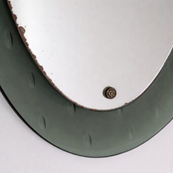 Specchio da parete italiano anni '60 di Cristal Arte - immagine 3