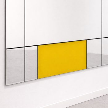 Postmodern square mirror in the style of Piet Mondrian from the 1980s for Rimadesio - Image 6