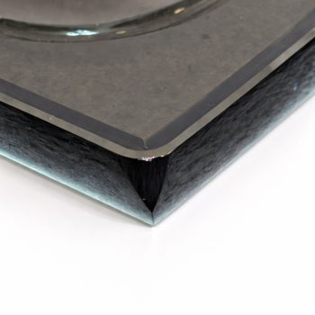 Posacenere Fontana Arte anni ’60 in vetro di Murano verde Nilo - immagine 4