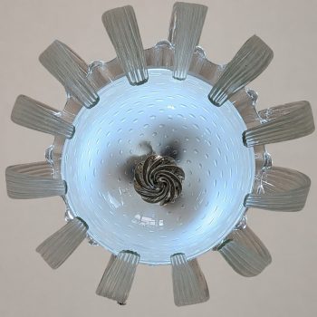 Lampadario in vetro di Murano di Tomaso Buzzi per Venini, Italia anni ’30 - immagine 2