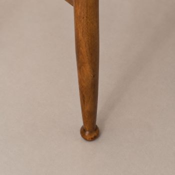 Coppia di sgabelliin legno e corda stile Charlotte Perriand, anni ’60 - immagine 5