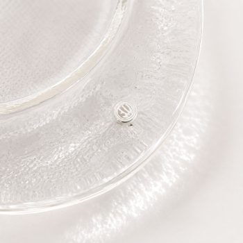 Pair of 1970s Italian Murano Glass Ashtrays Yin Yang by La Murrina - Image 4