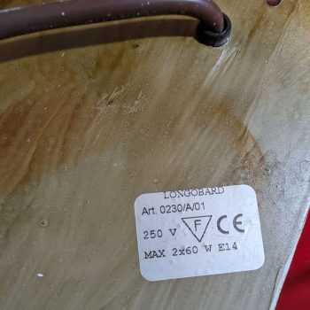 Coppia di appliques in vetro di murano brutaliste by Longobard, Italia, anni 70 - immagine 7