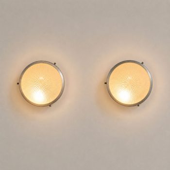 Pair of Sigma wall lamps by Sergio Mazza for Artemide, Italy 1960 - Image 9