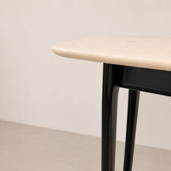 Console in legno ebanizzato e marmo di Ico Parisi, anni ’50 - immagine 8