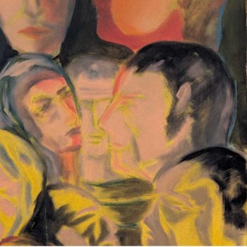 Olio su tela espressionista di Luciano De Vita, 1975, firmato - immagine 7