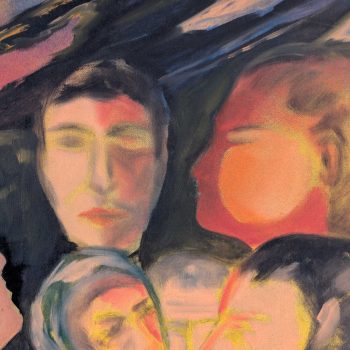 Olio su tela espressionista di Luciano De Vita, 1975, firmato - immagine 4