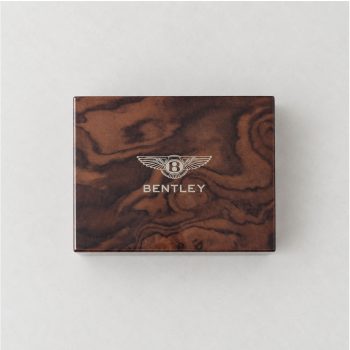 21st Century Bentley Luxury Wood Decorative Box with Winged B Logo - Image 8