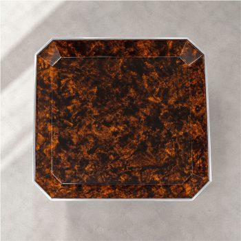 Tavolino pieghevole in lucite attribuibile a Willy Rizzo, anni ’70 - immagine 4
