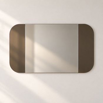 Grande Specchiera in Vetro Fumé by Cristal Art, Italia, anni 70 - immagine 2