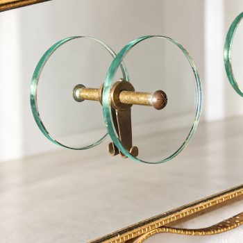 Appendiabiti da Parete by Pier Luigi Colli per Cristal Art, anni 50 - immagine 5