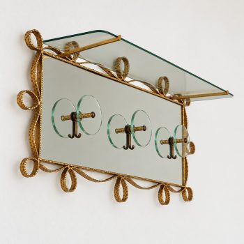 Appendiabiti da Parete by Pier Luigi Colli per Cristal Art, anni 50 - immagine 3