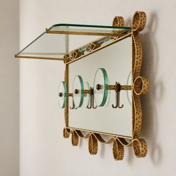 Appendiabiti da Parete by Pier Luigi Colli per Cristal Art, anni 50 - immagine 2