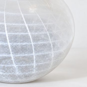 Vaso in Vetro di Murano Bianco Stile Tobia Scarpa per Venini, anni 50 - immagine 7