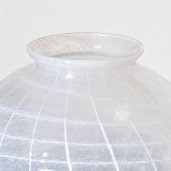 Vaso in Vetro di Murano Bianco Stile Tobia Scarpa per Venini, anni 50 - immagine 6