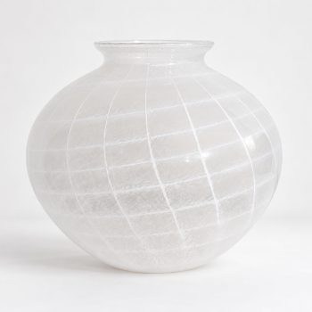 Vaso in Vetro di Murano Bianco Stile Tobia Scarpa per Venini, anni 50 - immagine 3