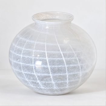 Vaso in Vetro di Murano Bianco Stile Tobia Scarpa per Venini, anni 50 - immagine 2